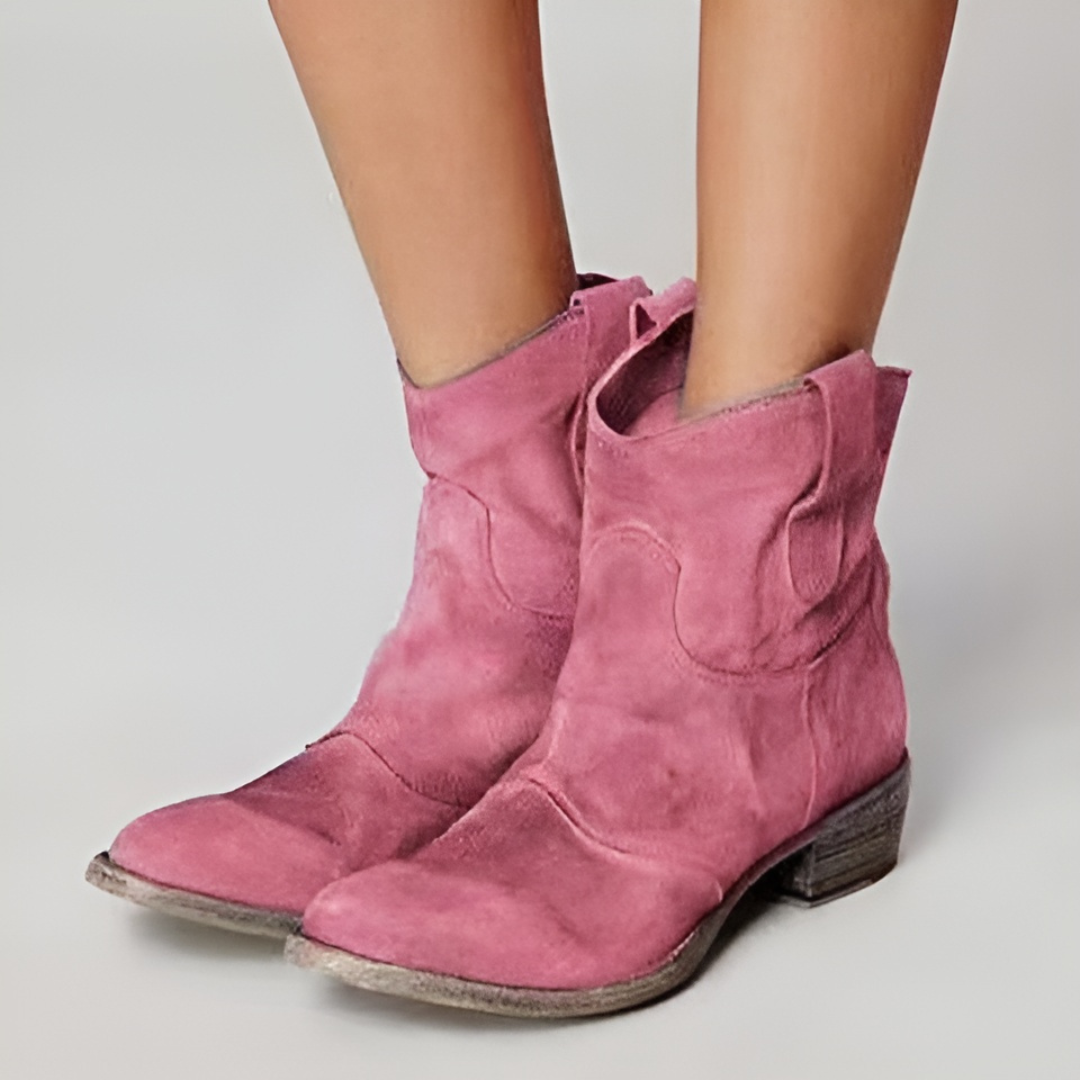 Carlotta - Bottines en daim