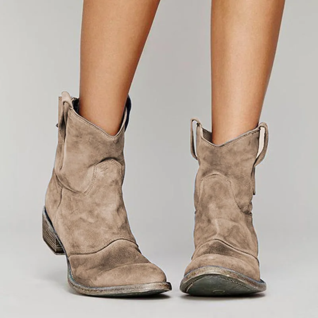 Carlotta - Bottines en daim
