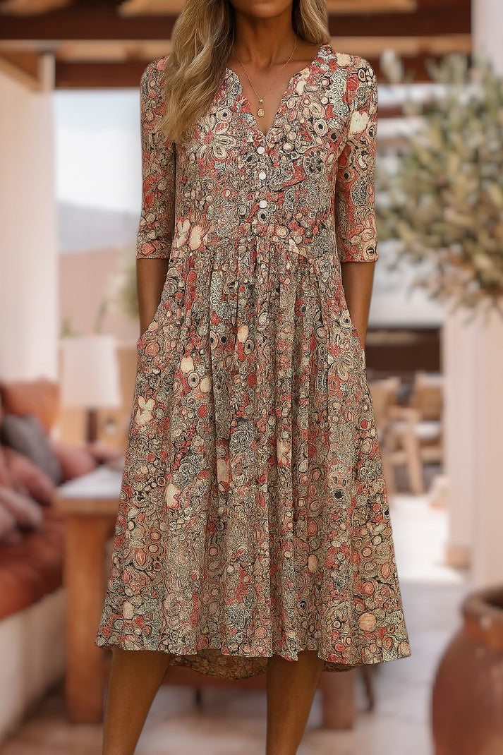 Hedda - Robe Aérienne Élégante