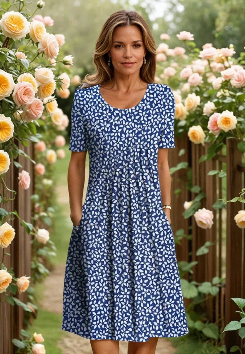 Celeste - Robe Midi Aérée Élégante