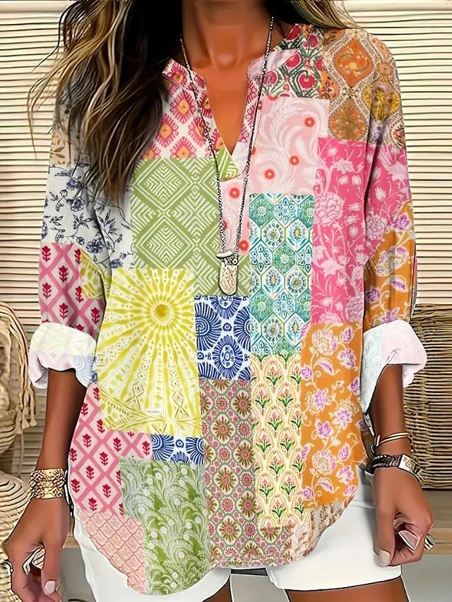 Nina - Blouse décontractée Élégante