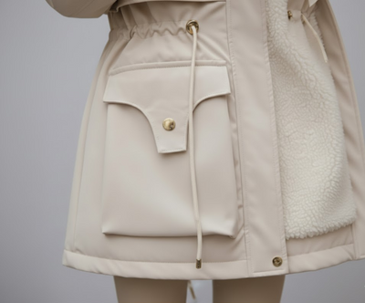 Élise | Manteau d'Hiver Élégant