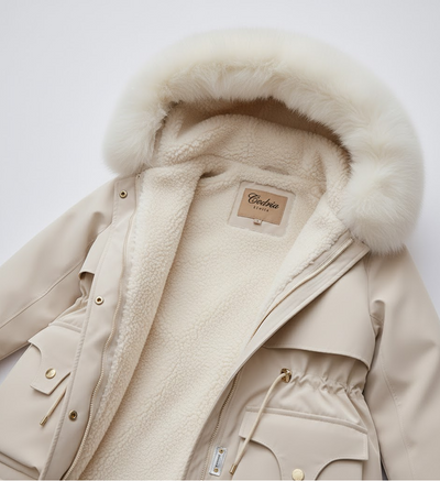 Élise | Manteau d'Hiver Élégant